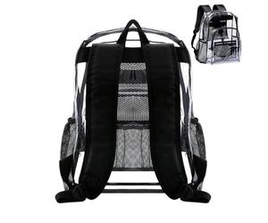 Générique Sac À Dos Transparent, Grand Bagage De Voyage Résistant, Sac Transparent Pour Le Travail, Pour Concerts, École, Randonnée, Festivals, Plage, Travail,
