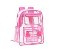 Générique Sac a Dos Transparent PVC Impermeable Étanche Unisexe Sac à Dos d'école pour Travail Aeroport Securite Concerts Voyages Evenements Sportifs Plage Piscine