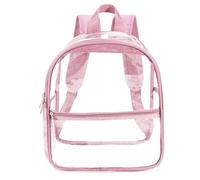 Générique Sac a Dos Transparent PVC Impermeable Étanche Unisexe Sac à Dos d'école pour Travail Aeroport Securite Concerts Voyages Evenements Sportifs Plage Piscine