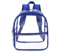 Générique Sac a Dos Transparent PVC Impermeable Étanche Unisexe Sac à Dos d'école pour Travail Aeroport Securite Concerts Voyages Evenements Sportifs Plage Piscine