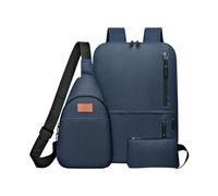 Générique Sac à Dos Voyage Sac Cabine Avion Bagages Valise Easyjet Ryanair Sac à Dos Femme Homme Ordinateur Portable Sac Porté Dos Backpack Pour Travail école Loisir Sac à Poitrine Et Portefeuille