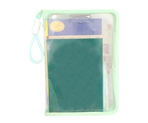 Générique Sac à dossiers à Fermeture éclair Pochettes à Documents étanches | Conteneur Grande Capacité Pour Organisation De Bureau Et Fournitures Scolaires Avec Stockage Pour Papiers D'Examen Et