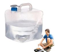 Générique Sac à Eau Portable - 10L Réservoir Pliable de Qualité - Seau de Transport Repliable,pour Pêche Pique-Nique Survie Randonnée Voyage Plage Camping en Plein Air