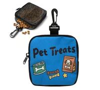 Générique Sac à Friandises pour Éducation Canine | Accessoires Légers pour Animaux | Pochettes à Récompenses pour Petites Races | pour Les Vacances, la randonnée, L'Aventure, récompense, Marche en