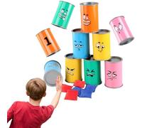 Générique Sac à Haricot, 4,02x2,76 Pouces Carnival Peut Lancer Le Jeu pour Les Adultes, Jouet d'activité en Plein air avec Tissu Conception Portable légère, Divertissement Familial pour Les évén