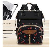 Générique Sac À Langer Bébé - Sac Nappy Maternité Avec Poches Isothermes, Pour La Garde D'Avec Matelas À Langer | Pour Maman Papa Femme Homme Garçons Filles