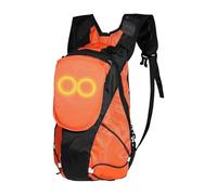 Générique Sac à LED - Sac de Vélo Éclairé | à Dos Multifonction pour Ville, Randonnée, Voyage, Camping, Vélos, Course, Femmes et Hommes