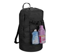Générique Sac À Linge Sac À Dos | À Linge Bandoulière | À Portable Pour Blanchisserie | Dormitory Université Salle De Bain Camping -Robe
