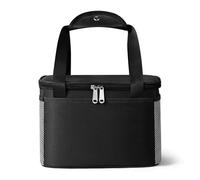 Générique Sac A Lunch Sac isotherme portable for pique-nique, boîte de rangement for déjeuner, récipient for aliments camping, pack glace, réfrigérateur(Black-L)