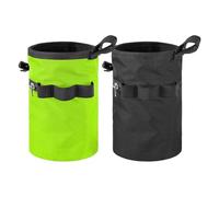 Générique Sac À Magnésie Accessoire De Magnésie | Sac D'Escalade Avec Ceinture Réglable Et Poche Zippée Pour Escalade, Gymnastique, Musculation, Mur, Piscine, Entraînement,