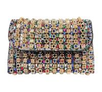 Générique Sac À Main En Strass - Style Scintillant Argenté, En Strass