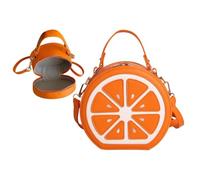Générique Sac à Main Femme | Sac Tote Grande Capacité Forme de Quartier de Citron, à main en PU pour femmes - Pour rouge à lèvres, portefeuille, peigne, lunettes de, soirée, festival
