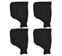 Générique Sac À Poussière pour Scie À Onglet - Sac Connecteur Anti-Poussière,Housse de Connexion Réglable Noir pour Polisseuse, Scie, Découpeuse et Ponçeuse À Onglet