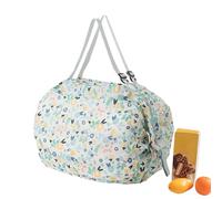 Générique Sac à provisions Pliant - Sacs réutilisables pour l'épicerie | Sac à Vaisselle Pliable à Main | Organisateur de Transporteur de fourre-Tout Lavable Lavable pour Les Agriculteurs