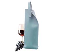Générique Sac à vin en Cuir, Sac fourre-Tout à vin de Plage,Sacs de Transport de vin avec poignées - Porte-Bouteille de vin réutilisable, fourre-Tout à Champagne Simple pour Voyage Pique-Nique noël