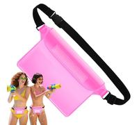 Générique Sac Banane Étanche | Pochette Téléphone Imperméable Sac Ceinture,Ceinture Porte-Billets Adjustable pour Smartphone, Passport, Natation, Plage, Piscine et Voyage