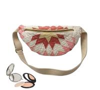 Générique Sac Bandoulière - Boho Matelassé À Sangle Réglable,Bandoulière En Tissu Bohème Sac À Main Vintage | Pour Quotidien Randonnée Escalade Vélo Équitation Pêche Camping Pique-nique Voyage Femmes