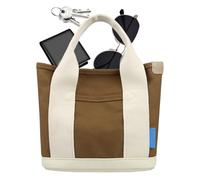 Générique Sac Bandoulière en Toile - Grande Capacité Bretelle Réglable,Sac Messenger en Toile,Pour Femmes Adultes Sorties Voyages Études Travail Saisons Automne