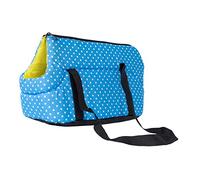 Générique Sac Bandoulière pour Accessoires, Chat, Petits et Moyens Chiens, Bleu, Gros