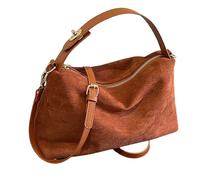 Générique Sac bandoulière pour femme C Rescent Sac main pour téléphone portable T Rendy T Op Handle Tote Handbag Transport Petit Chien Voiture (Brown, One Size)