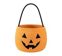 Générique Sac Bonbon Halloween,Sac Citrouille,Trick Or Treat Sac,Panier Bonbon,Sac Enfant pour Articles de Fête Halloween (A)