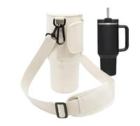 Générique Sac Bouteille d’Eau | Porte-Bouteille bandoulière Doux & élastique | Housse Mains Libres avec Crochet Pratique | Transport stylé pour Sport, randonnée, Voyage ou activités Plein air