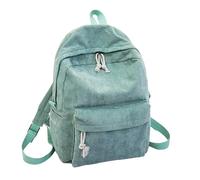 Générique Sac d’École en Velours Côtelé Fille Garçon, Sac à Dos Léger avec Plusieurs Compartiments, Petites Backpack Préscolaire pour Scolaire Garderie Ecole, Cadeau pour Rentree Scolaire