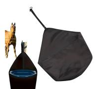 Générique Sac d'alimentation pour Chevaux | Seau d'eau 19 litres avec Pochette - Porte-Nourriture Bétail Polyester 900D, Organisateur Portable pour Box Intérieur Et Extérieur