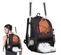 Générique Sac de Baseball pour, Sac de Baseball, Sac de pour garçons avec Compartiment à Chaussures à Dos de Softball, à Dos de pour Jeunes de Grande capacité pour battes, Casques, Je