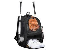 Générique Sac de Baseball, Sac de Softball, Sac à Dos de Softball pour avec Compartiment à Chaussures, à Dos de Baseball pour Jeunes, Grande capacité, pour Concours, Adultes, battes, Chaussures