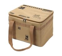 Générique Sac De Camping | Organisateur De Transport avec Compartiments | Sac Imperméable 30 L avec Poignée Ergonomique pour Barbecue, Pique-Nique, Déplacement De Boissons Et Ustensiles