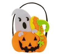 Générique Sac de Citrouille Halloween, Sachet Bonbon Citrouilles pour Halloween, Panier à Bonbons en Forme de Citrouille d'halloween, Sac de Bonbons à la Citrouilles pour Faveurs Fête Déco Halloweens