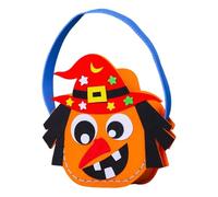 Générique Sac de Citrouille Halloween, Sachet Bonbon Citrouilles pour Halloween, Panier à Bonbons en Forme de Citrouille d'halloween, Sac de Bonbons à la Citrouilles pour Faveurs Fête Déco Halloweens