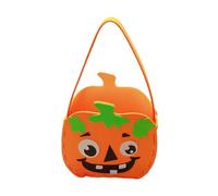Générique Sac de Citrouille Halloween, Seau de Citrouille Bonbon Halloween, Sachet Bonbon Citrouilles pour Halloween, Sac de Bonbons à la Citrouilles pour Faveurs Fête Déco Halloween