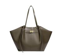 Générique Sac de cours femme élégant - Sac à main haute capacité et cuir végan lisse - Idéal pour le travail ou les cours universitaires