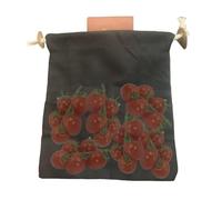 Générique Sac de cueillette de Fruits, Sac de Recherche de Nourriture | Sac à Outils Pliable à Cordon - de Chasse aux Champignons Bushcraft Portable pour Voyage randonnée Sac à Dos