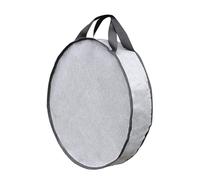 Générique Sac de Cuisson Camping Rond en Tissu Oxford avec Poignée Poche de Rangement pour Ustensiles de Cuisson Fermeture à Glissière Pratique Adapté pour Cam, 45cmx10cm