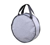 Générique Sac de Cuisson Camping Rond en Tissu Oxford avec Poignée Poche de Rangement pour Ustensiles de Cuisson Fermeture à Glissière Pratique Adapté pour Cam, 35cmx10cm