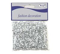 Générique Sac DE Diamants Déco 6 MM Argent 50 G