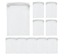 Générique Sac De Filtration pour Aquarium, Filet De Média pour Bassin À Poissons, Sacs Étanches Multifonction pour Aquariums d'eau Douce et Eau de Mer