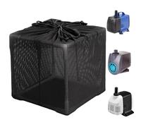 Générique Sac de Filtre à Pompe étang - Cube Water Pompe Nets Barrière Mesh | Sac de barrière Anti-foulingg PUMPP | Sacs de Couverture de Filtre étang pour Les configurations d'étangs d'aquarium