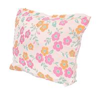 Générique Sac de Maquillage Portable Toile Trousse de Toilette de Voyage Imperméable Capacité pour Accessoires et Articles Personnels Design Floral Élégant