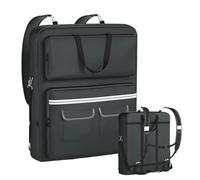 Générique Sac De Panneaux Solaires Extérieur - Sac De Rangement Double Couche pour Panneau Solaire - Organisateur avec Poignée pour 100W 100X 200W, Protecteur pour Randonnée,