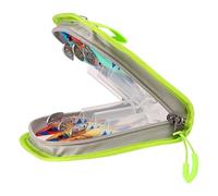 Générique Sac De Pêche, Boîte À Leurres Et Accessoires De Pêche, Pochette Organisatrice Transparente Étanche pour Stockage Accessoires sur Bateau Kayak Débutants Pêcheurs Passionnés