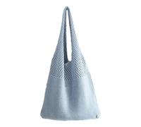 Générique Sac de plage au crochet | Sac à main de pour dames à la mode élastique | à main de plage d'été tendance et rétro, cadeau chic pour mère, fille, amant ou ami