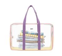 Générique Sac de plage étanche - Sac de piscine transparent imperméable de grande capacité - de rangement portable pour le sport, les voyages, le shopping, la plage, la pêche, le spa, la lessive