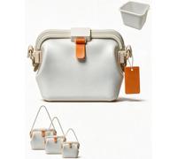 Générique Sac De Plage Femme, Sac Natation Pliable ImperméAble, Doté d'un Compartiment Silicone éTanche Ranger Affaires MouilléEs, IdéAl Natation, Sorties Plage FêTes Bord Piscine (Blanc,M)