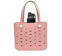 Générique Sac de plage fourre-tout, sac fourre-tout pour la plage,Sac de respirant avec trous | à main de voyage léger et Portable de grande capacité, pour serviettes, maillots de bain,