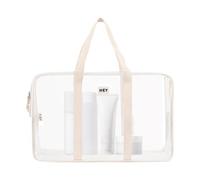 Générique Sac de plage transparent - Sac de piscine grande capacité transparent à glissière | de rangement portable pour le sport, les voyages, le shopping, la plage, la pêche, le spa, la lessive
