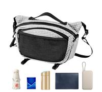 Générique Sac de Poitrine pour Homme,Poche Bandolette Imperméable | Sac de Course Running - Pour voyages, aventures plein air, marche, camping, vélo, pêche, entraînements,